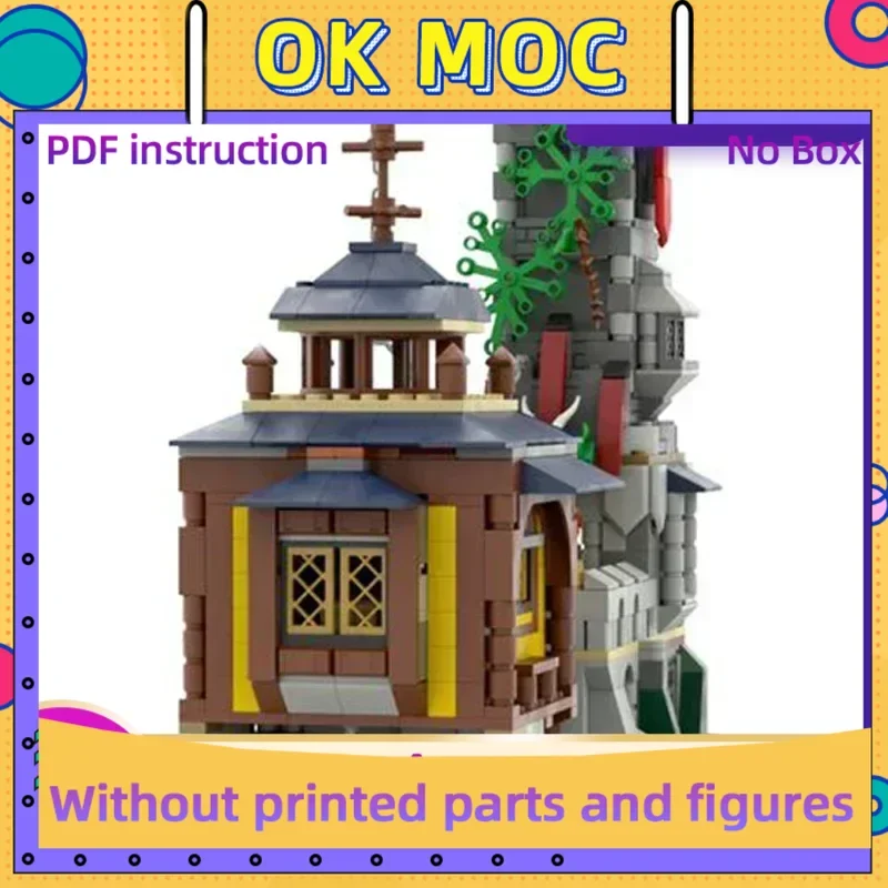 

Moc строительные кирпичи военная модель крепости средневековый замок технология модульные блоки подарки рождественские игрушки наборы «сделай сам» сборка