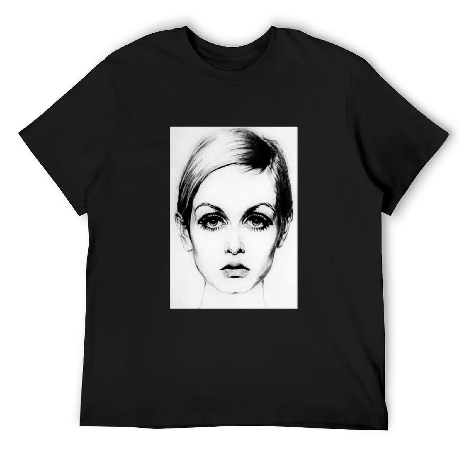 

Футболка с ресницами 60-х годов, футболка с рисунком, лето 2024, роскошные дизайнерские простые толстовки, мужские