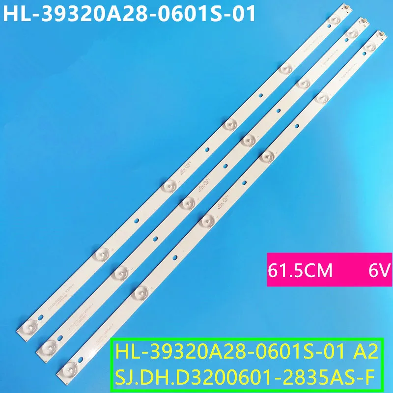 LED backlight strip FOR  LE32A22A  HC-TF3268D  Light bar  HL-39320A28-0601S-01 A2   61.5CM  6V 6 LED  100%NEW  