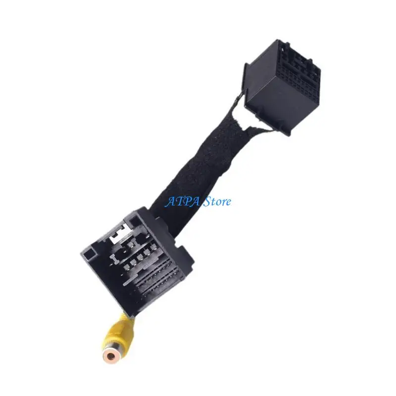 

U13C Reversing Camera Connector Plastic Rear View Camera Adapter Waterproof Reversing Camera Connector Simple Installation