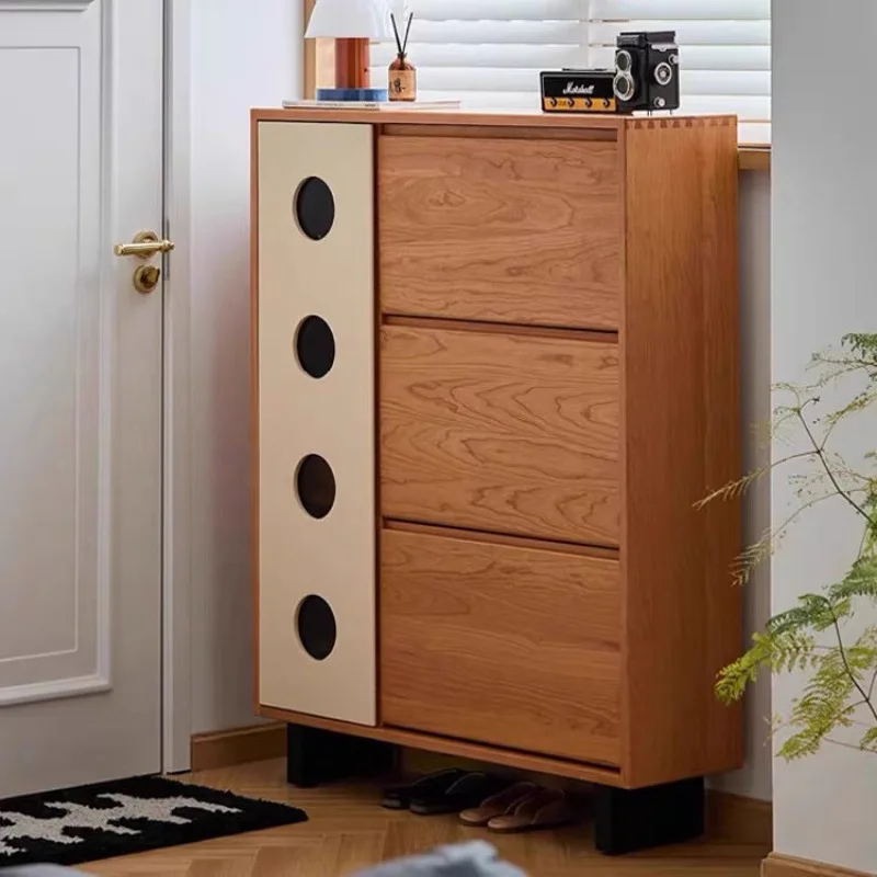 Household ultra-thin shoe cabinet Household indoor wall