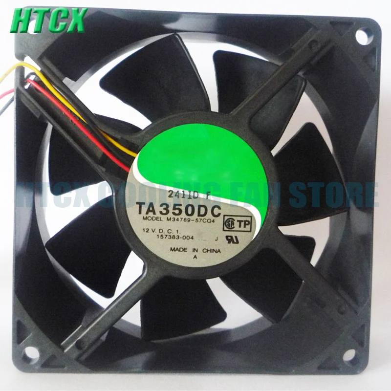 Новый 9 см 9038 TA350DC M34789-57 CQ4 12v 1A громкий вентилятор сервера