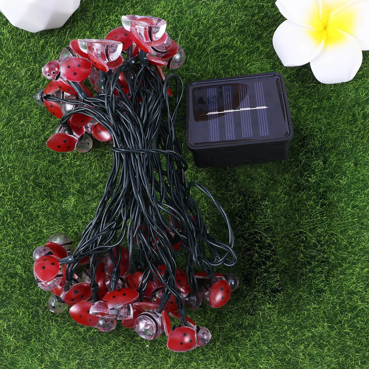 

30 Leds Ladybug Design Box Light String Energy Saving Decorative Night Light for Garden Yard Wedding Party Christmas
