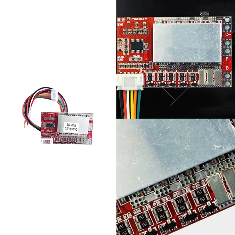 

5S 50A BMS Board 3.7V Battery Protection Board With Balance