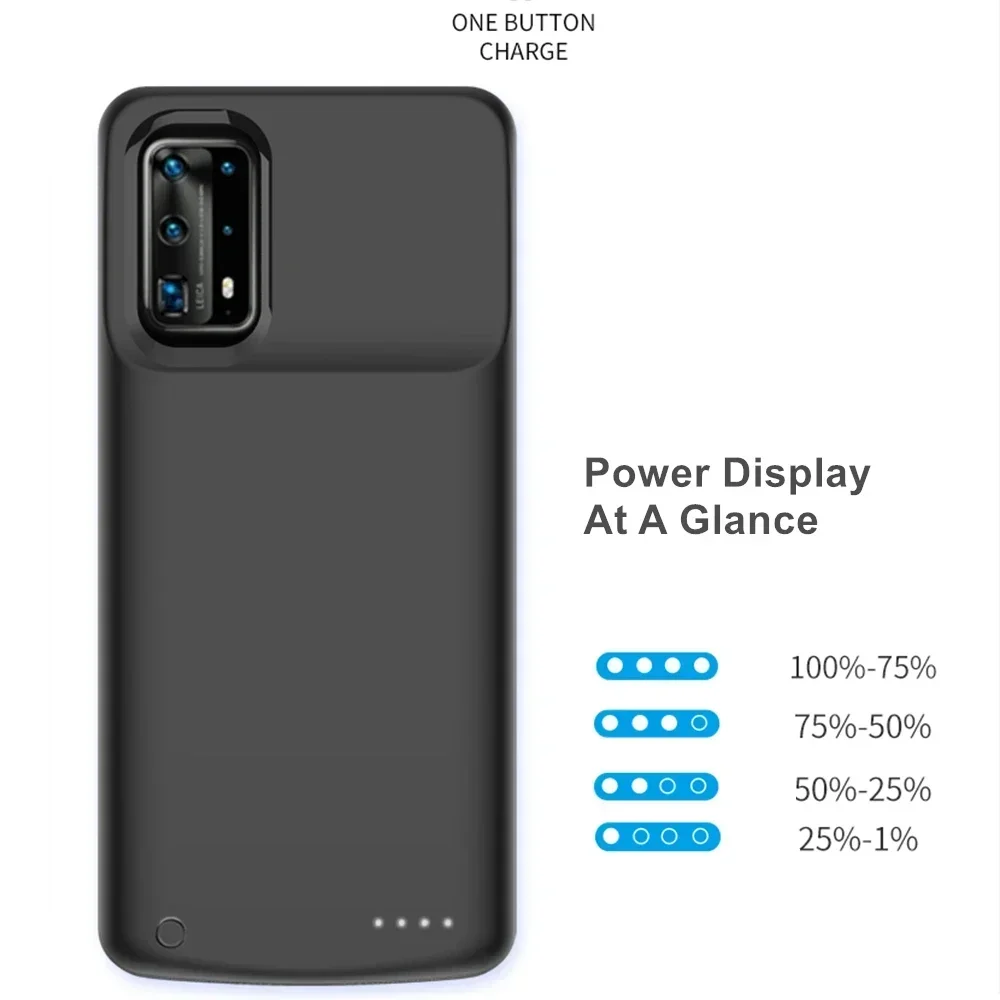 6800mah capa de telefone para huawei p30 pro p40 p40 pro maimang 8 caso bateria carregador casos banco para huawei p30 caso energia