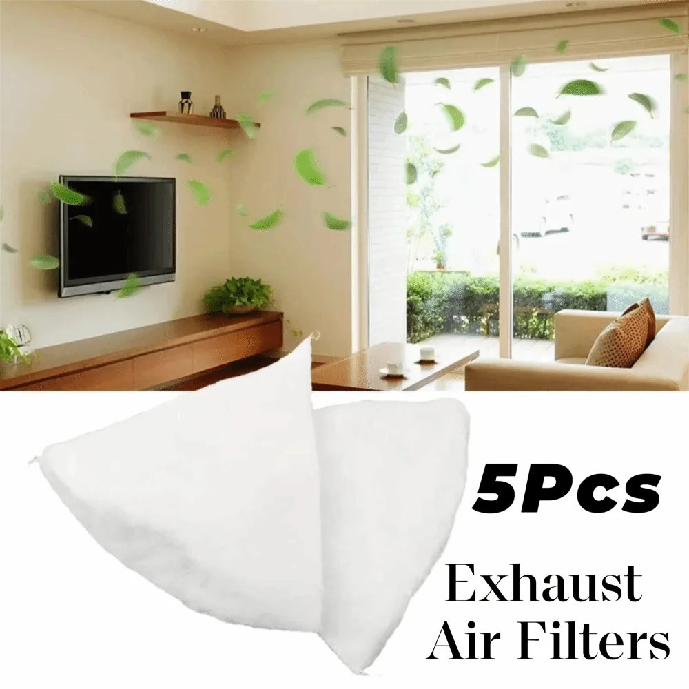 

5Pcs Conical Cone Filter Compatible Air Filtration Exhaust Air Filter European Filter Sponge Ventilation Equipment
