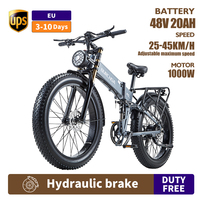 BURCHDA R5PRO 1500W Adults Electric Bicycle 48V20AH Lithium Battery 26 Inch 4.0 Fat tire Road E Bike Snow Electric Bikes New