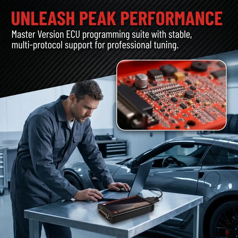 Online Unlimited KESS 2.80 EU Red V5.017 KTAG V7.020 4 LED 2.25 OBD2 Car ECU Chip Tuning 5.017 K-tag Programmer Tools