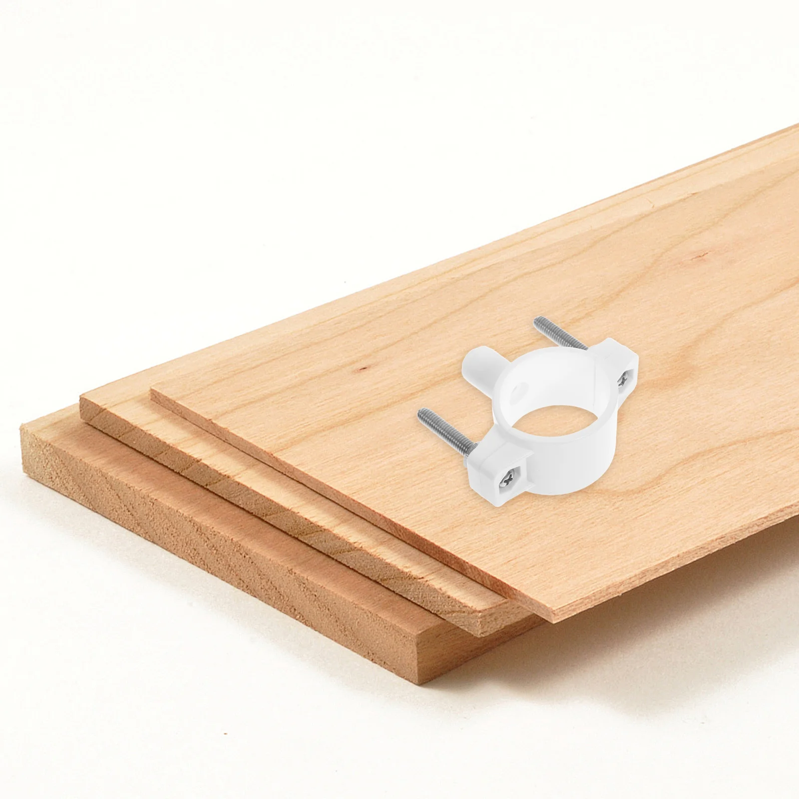 1Set Plastic Afvalpijp Holding Klem Veilige Fix voor Aanrecht Drainage Waterzuiveraar Omgekeerde Osmose Systeem Pijp houder