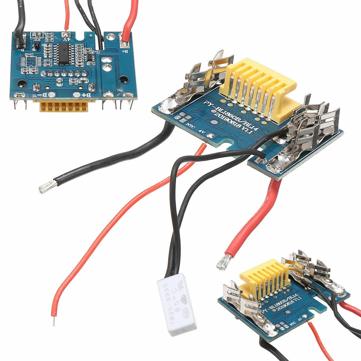 Li-ion Battery Replacement Kit Charge Protection Circuit Board Repair Kit Parts for Makita 18V Battery