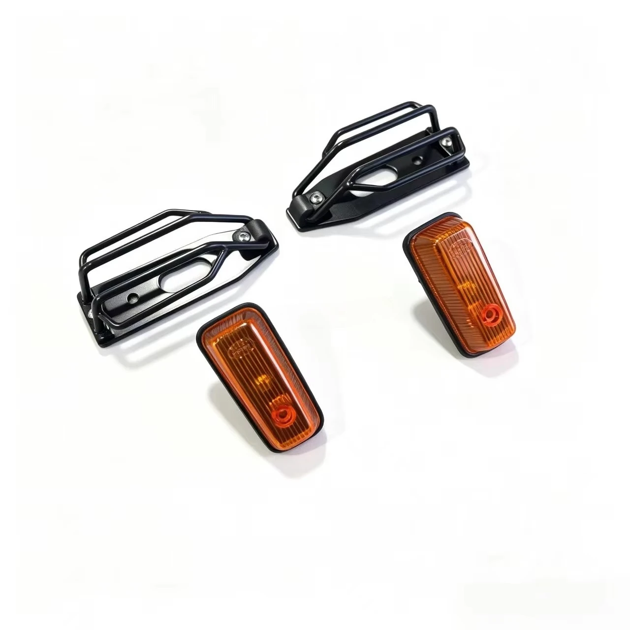 Side Fender Marker Light With Protective Guard Cover For Mercedes Benz G-Class W463 G500 G55 G63 G350 Accessories