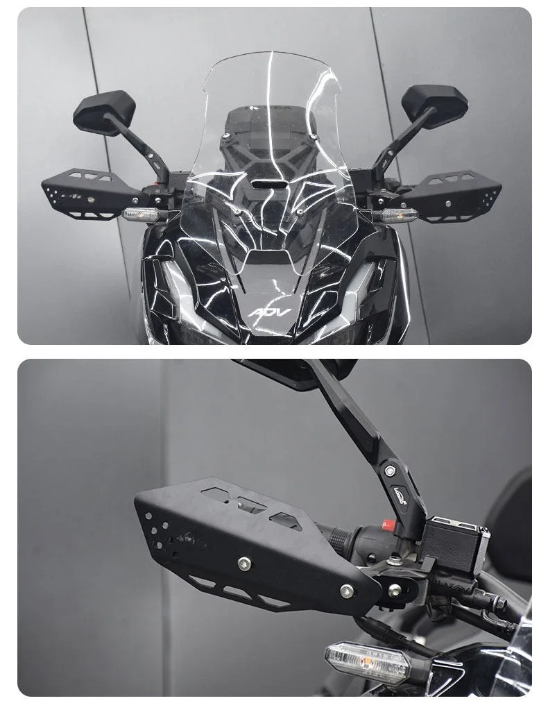 For  ADV350 Handlebar Windshield Aluminum Handguard Off Road Lever Guard Protective Cover Modified Accessories