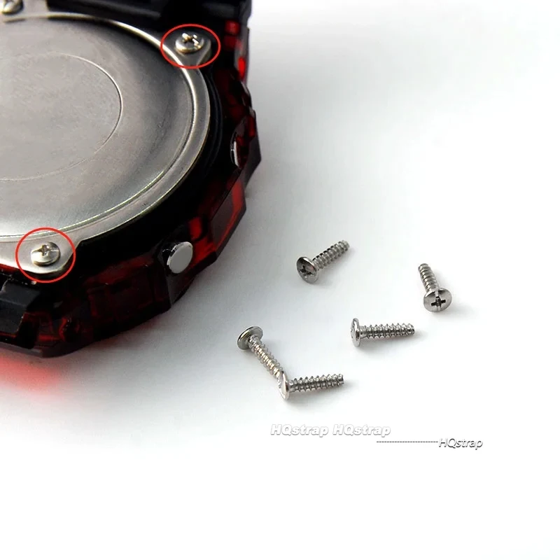 5 قطعة علبة الساعة الغطاء الخلفي مسامير ل G-SHOCK ل كاسيو GA-110/120/150 DW6900/5600 الفولاذ المقاوم للصدأ أسفل المسمار ساعة أدوات