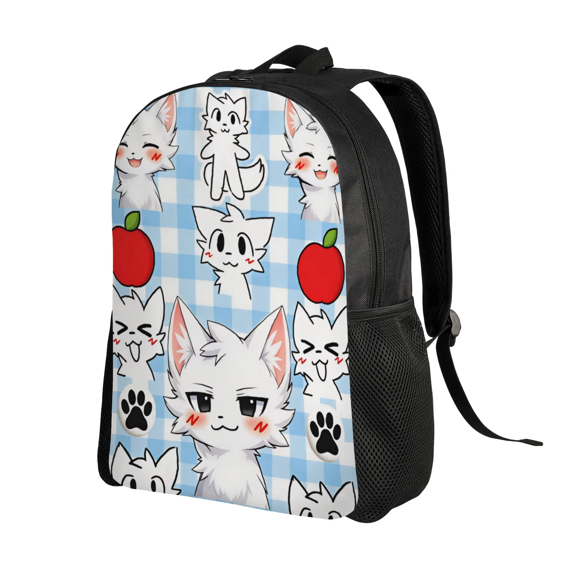 Boykisser Silly Cat    Backpack  University Backpacks Girl Kawaii School Bags Custom Lightweight Rucksack