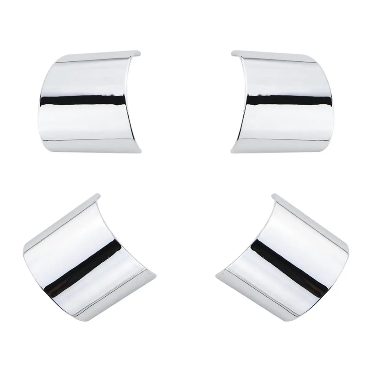 Fits for 4pcs Steering Wheel Cover Stickers for Mondeo 2004 2005 2006 Interior Modification Acc