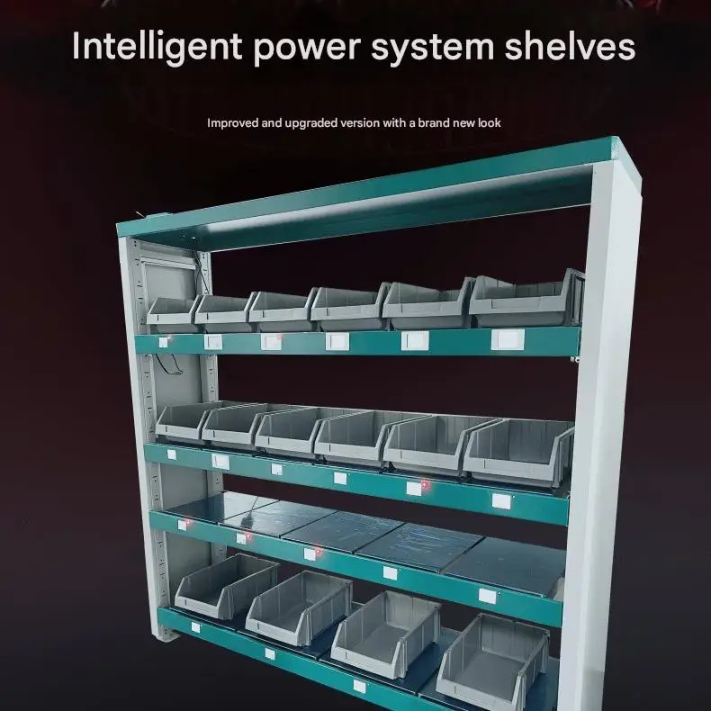 Estantes de pesaje no tripulado Smart Warehouse personalizados con sensores de fuerza y celdas de carga para almacenamiento y gestión de inventario