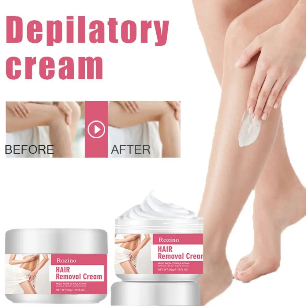 Crème dépilatoire indolore, efficace, réparation complète du corps, soins de la peau, non irritante, beauté douce
