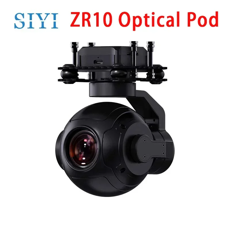 

SIYI ZR10 2K 4MP QHD 30X Гибридная 10-кратная оптическая зум-камера с подвесом 1/2,7 дюйма CMOS HDR Starlight Night Vision 3-осевой стабилизатор БПЛА UGV