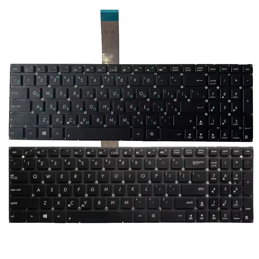 Russian/US Keyboard FOR Asus F550 F550C F550CA F550CC F550D F550DP F550E F550EA F550LD F550LN F550V F550VB F550VC