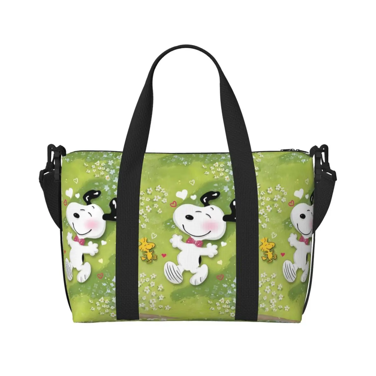 

Пляжная большая сумка S-Snoopys на заказ для женщин, очень большие спортивные сумки для ручной клади с милыми героями мультфильмов, дорожные сумки для покупок