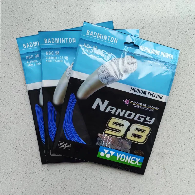 YONEX Badminton Racket String YY NBG 98 High Quality String High Elasticity Resistant Net String BG98