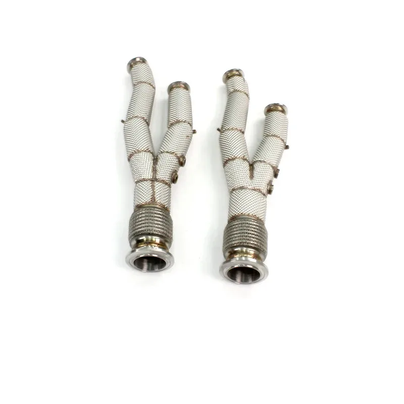 Knalpot Performa Tinggi Lamborghini Aventador LP700 LP720 LP740 SV SVJ, Downpipe 6.5 V12 M dari Baja, Laris Manis di Pabrik