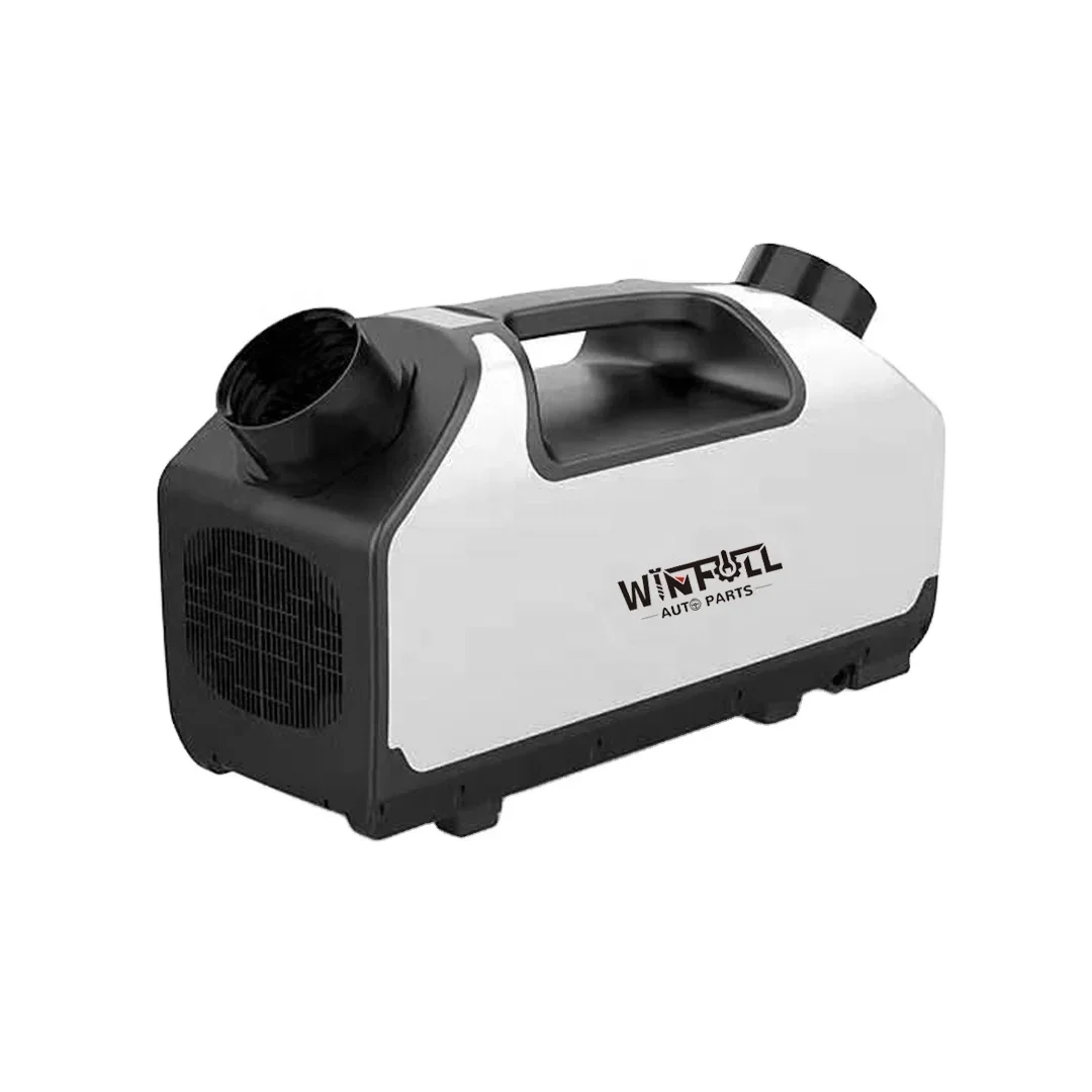 Aire acondicionado portátil para tienda de campaña, RV, coche y camión, 24V CC, compresor eléctrico para exteriores, refrigeración de poco ruido, novedad de 2024