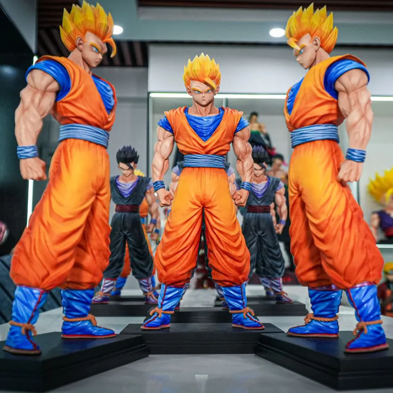

Новая фигурка Сон Гохана из Dragon Ball от Jt Studio, 31 см, Супер Сайян 2, ПВХ, аниме-фигурка, статуэтка, игрушка, подарок для коллекционеров аниме
