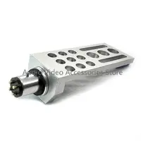 Cartucho para tocadiscos de vinilo LP, cabezal de lápiz óptico con cable de plata pura esterlina para tocadiscos, accesorio de soporte de agujas HIFI