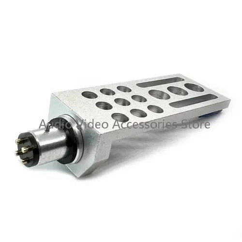 Imagen 1 del producto Cartucho para tocadiscos de vinilo LP, cabezal de lápiz óptico con cable de plata pura esterlina para tocadiscos, accesorio de soporte de agujas HIFI