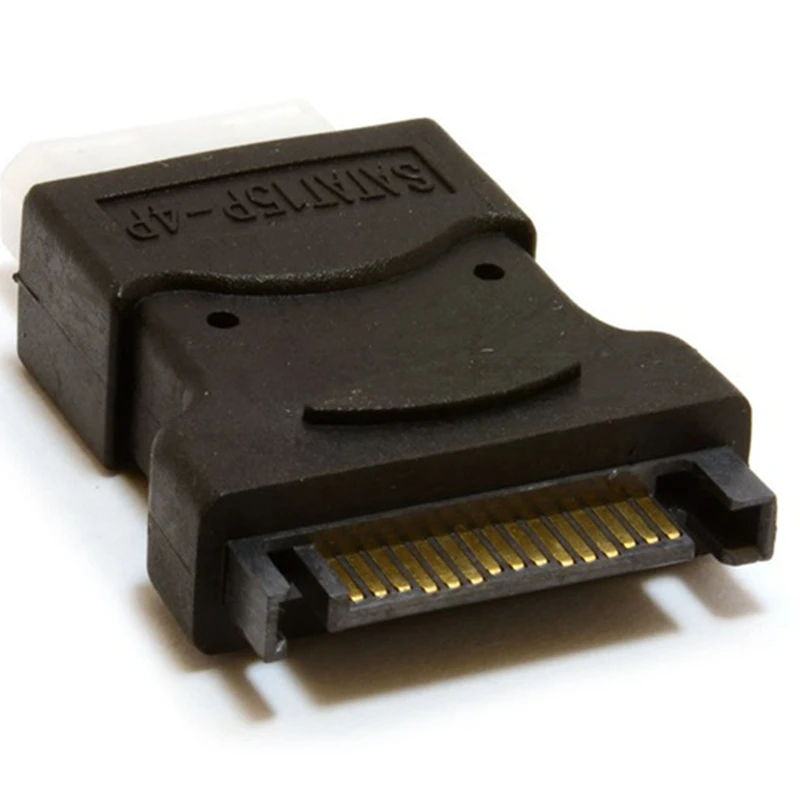 4 Pin Molex PC IDE Female To 15 Pin SATA Male Power Adapter Convertor Connector Cable Adapter