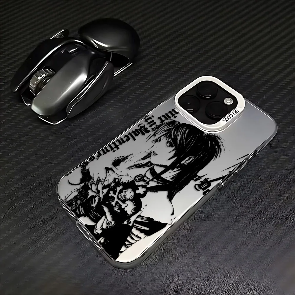 Luxury Clmj Death Note Misa Phone Case For iPhone 17 16e 16 15 14 13 12 11 mini Pro Max X XR 8 7 Air Plus Anti Fall Matte Cover