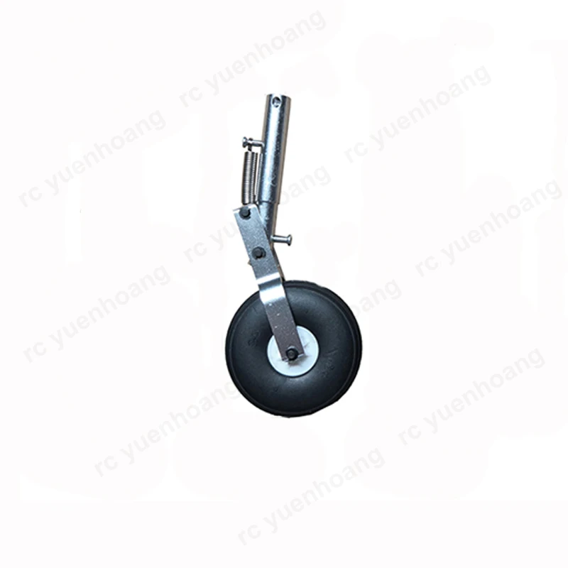 1PCS Aluminum Alloy Shock-absorbing Retractable Worm Landing Gear Length 110-150mm for RC Fixed Wing/Ducted Fan Aircraft Model