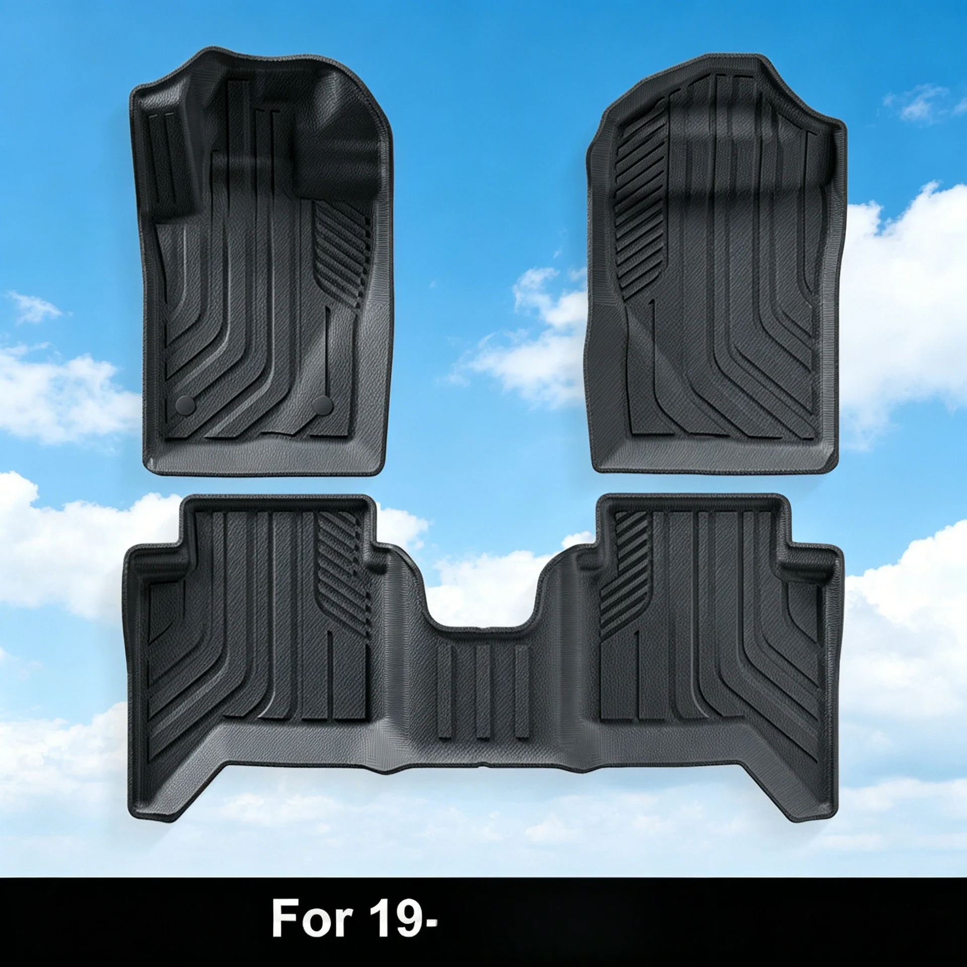 Car Floor Mats TPE Half Wrap 5 Seat Set For Haval Jolion 21 24 First Love