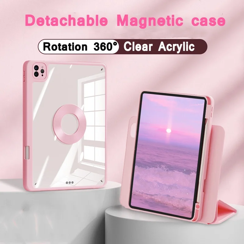 

Magnetic Case for For Ipad Pro 11 2022 2021 2020 Air 5 4 10th 10.9 Air 3 2 1 10.2 9th 8th 7th 2017 2018 9.7 5th 6th Mini 6 Cover