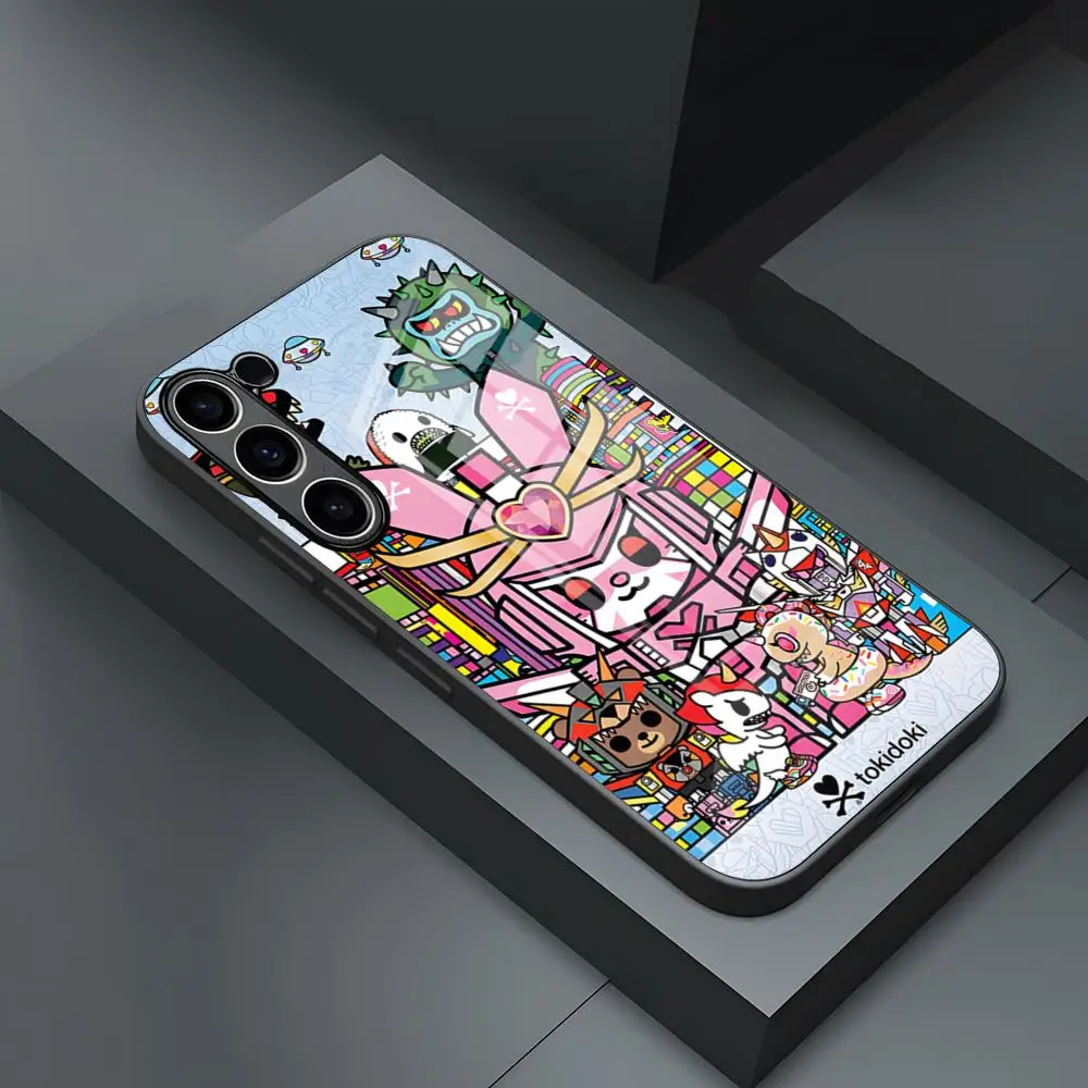 Japan Tokidokis Phone Case for S24 Ultra Samsung S23 S22 S20 Fe S21 Plus Galaxy A54 A34 A24 A53 M54 Note 20 Glass Cover image 5