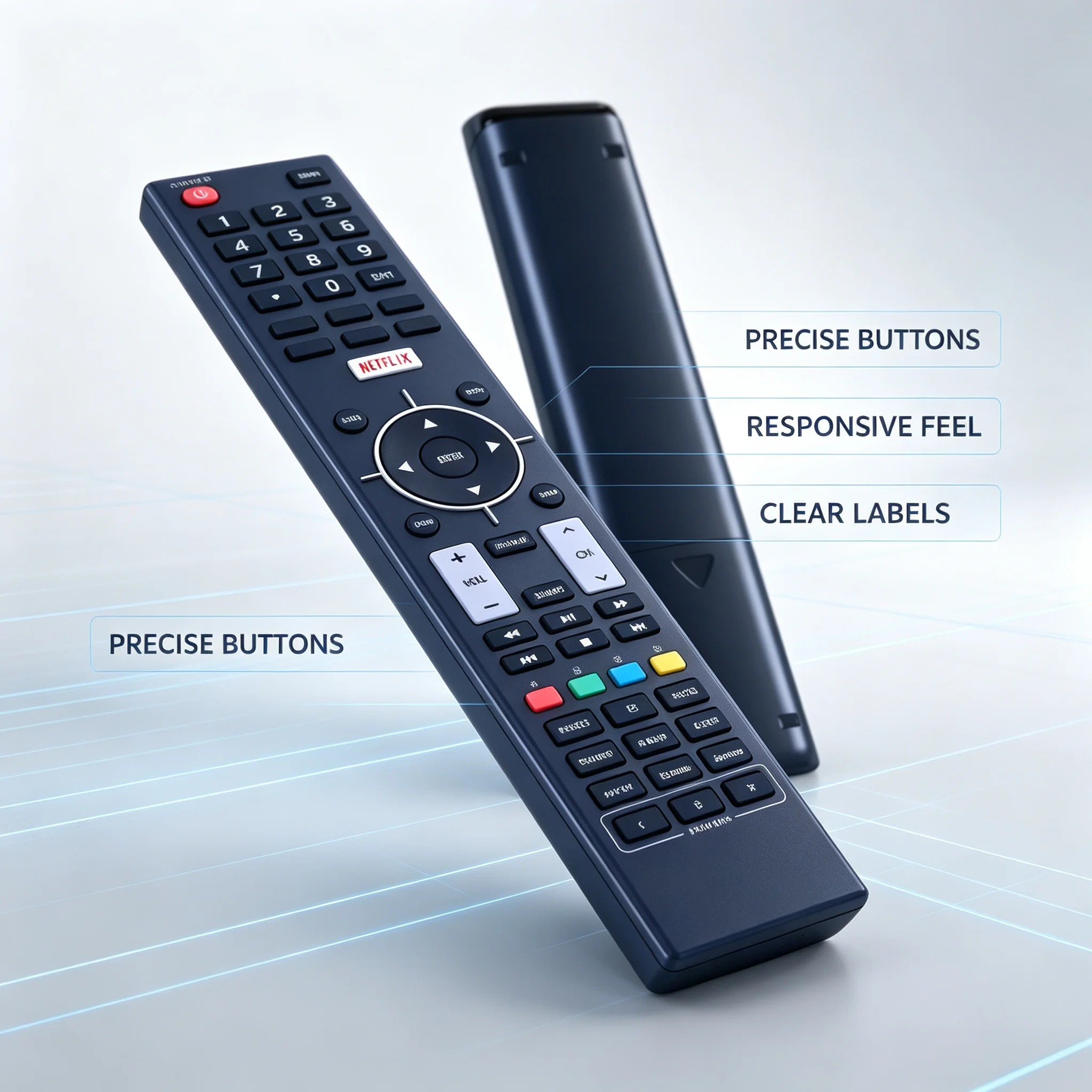 Replacement Remote Control XHY-355-02/ROH 845-052-31B01 for Sharp LC-60LE644U LCD TV, No Programming Required