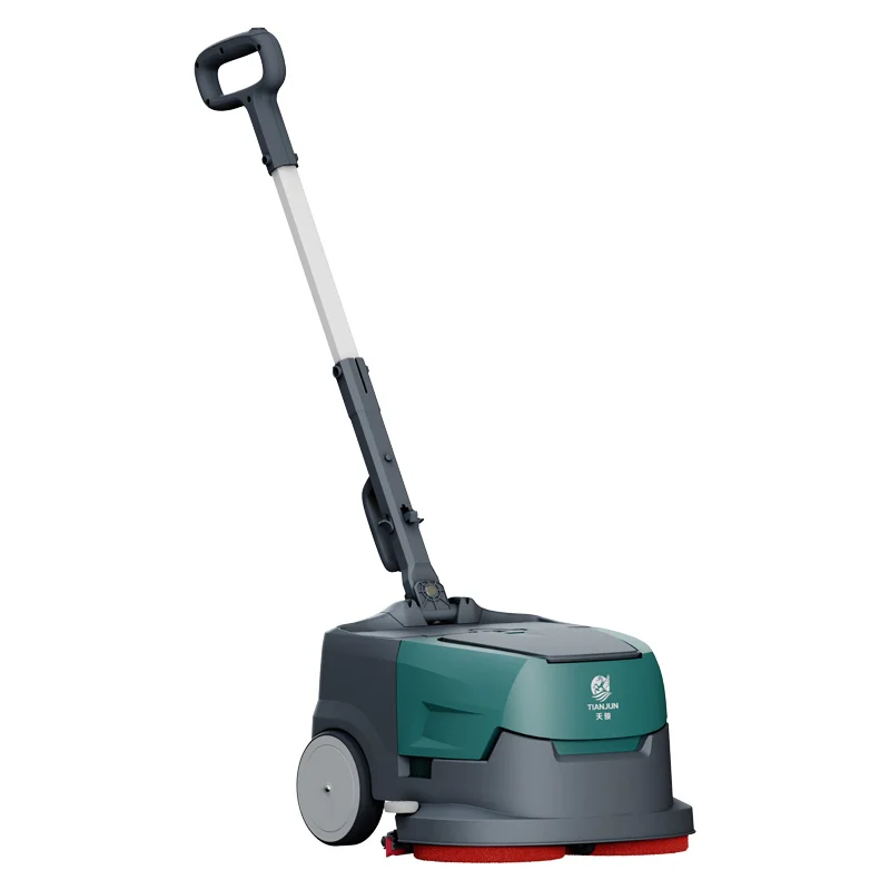 

Hotel Floor Small Washing Cleaning Machine Hand Floor Scrubber for Cleaning Restaurant Oil Stain Floor