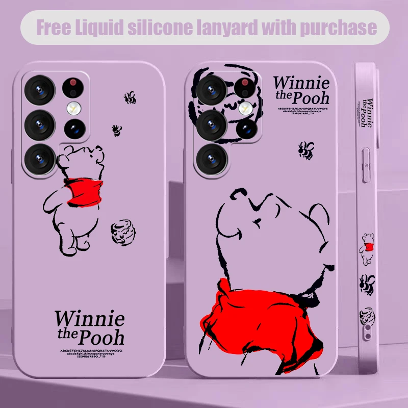 

Winnie The Pooh Disney For Samsung Note 8 9 10 20 M10 M12 M13 M14 M20 M21 M30 M31S M33 M51 M52 M62 Liquid Left Rope Phone Case