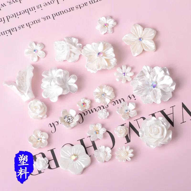 

100 pieces set fashionable exquisite resin pendant DIY hair accessories shoes and clothing wholesale B1-B24