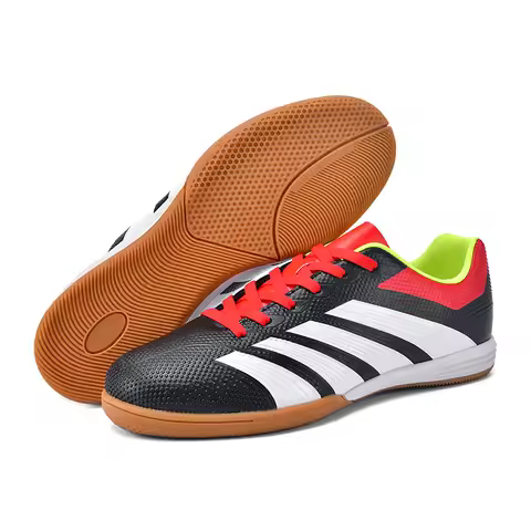 Futsal Sneaker Kids&amp;Adults Indoor Soccer Boots Society Football Shoes Teenagers Non-slip Training Sneaker Quality Footwear