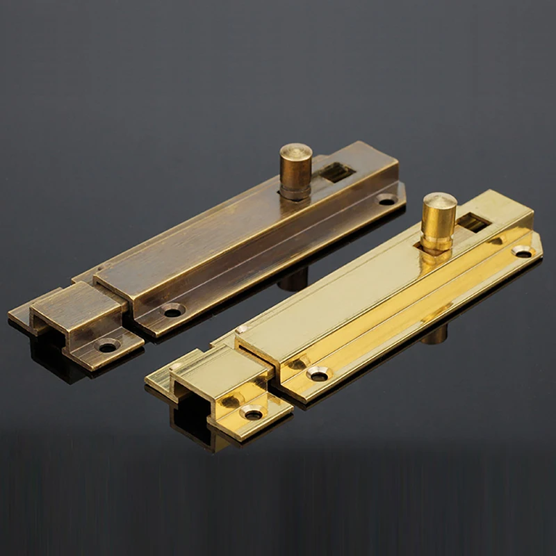 

Brass Chinese Style Door Window Latch Suitable For Various Types Of Doors Windows Door Bolts Retro Wooden Door Locks Hardware