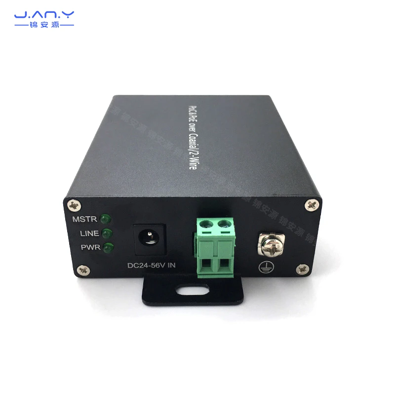 Poc Coaxiale High-Definition Digitale Zender Netwerk Voeding Poe Extender Ip Netwerk Monitoring Naar Video Netwerkkabel