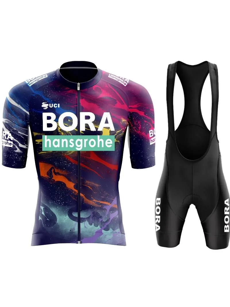 UCI BORA hommes pantalons de cyclisme vêtements de sport Shorts vtt Costume vélo Costume bavoir équipe route uniforme Gel Jersey Cycle veste homme Pro 2026