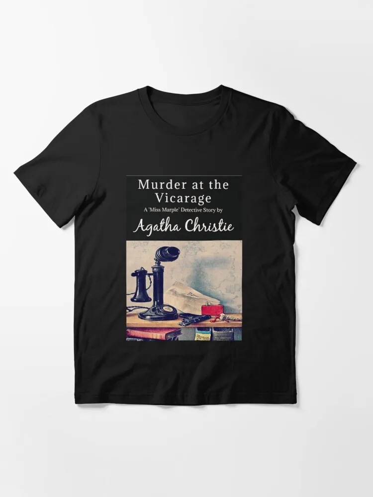 Murder at the Vicarage by Agatha Christie Book Cover Artwork Essential T-Shirt