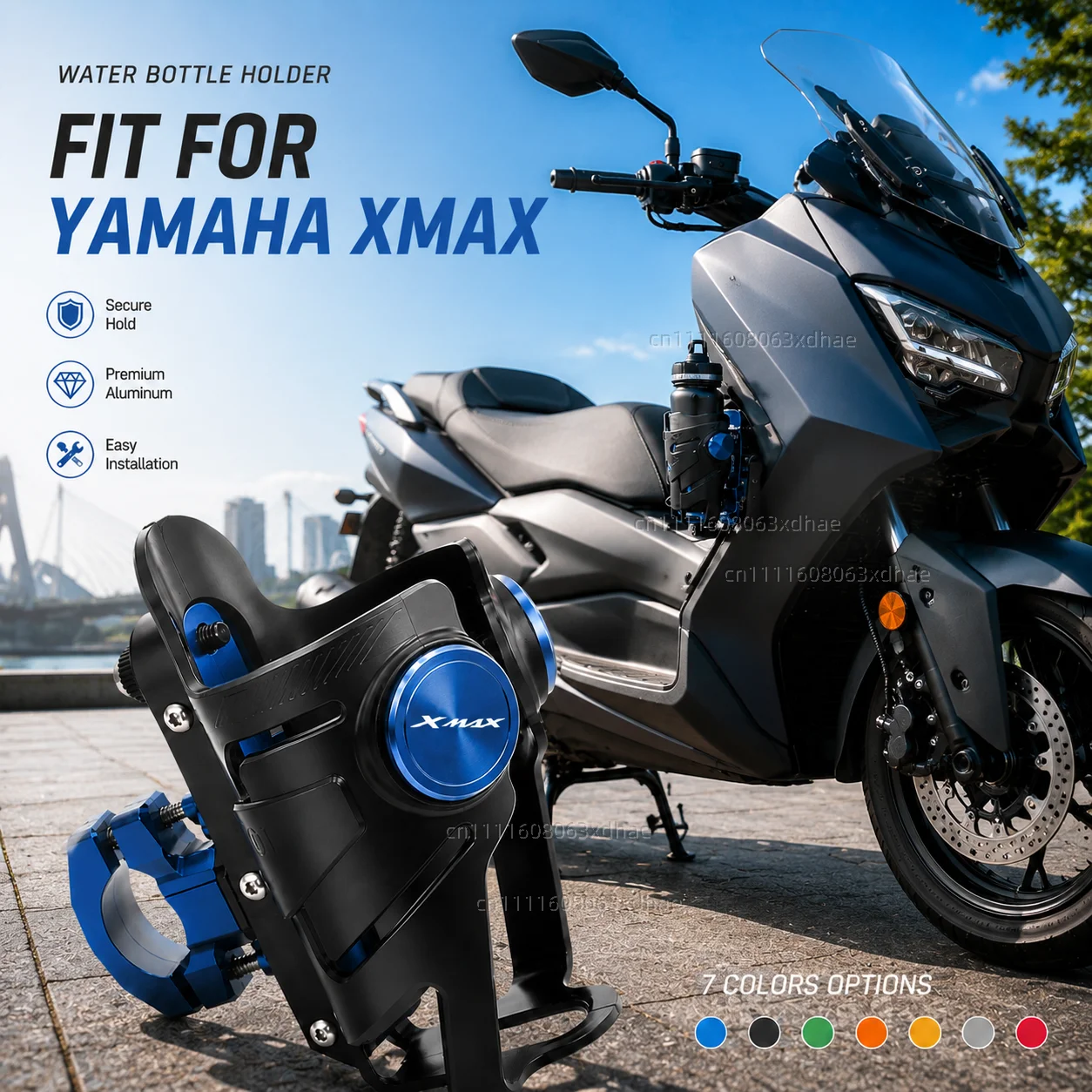

Motorcycle Water Bottle Holder For YAMAHA XMAX300 XMAX400 XMAX X-MAX Coffee Beverage Tea Cup Support Modification Accessories