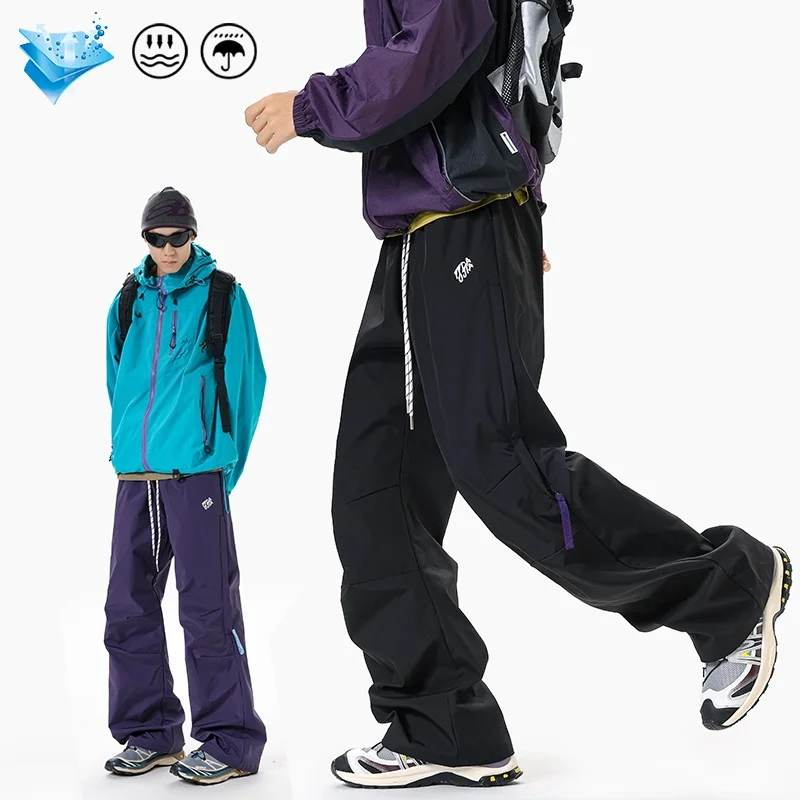 

Autumn Mountaineering Outdoor Waterproof and Windproof Assault Pants Men's Sports Pants Waterproof and Windproof Casual Pants