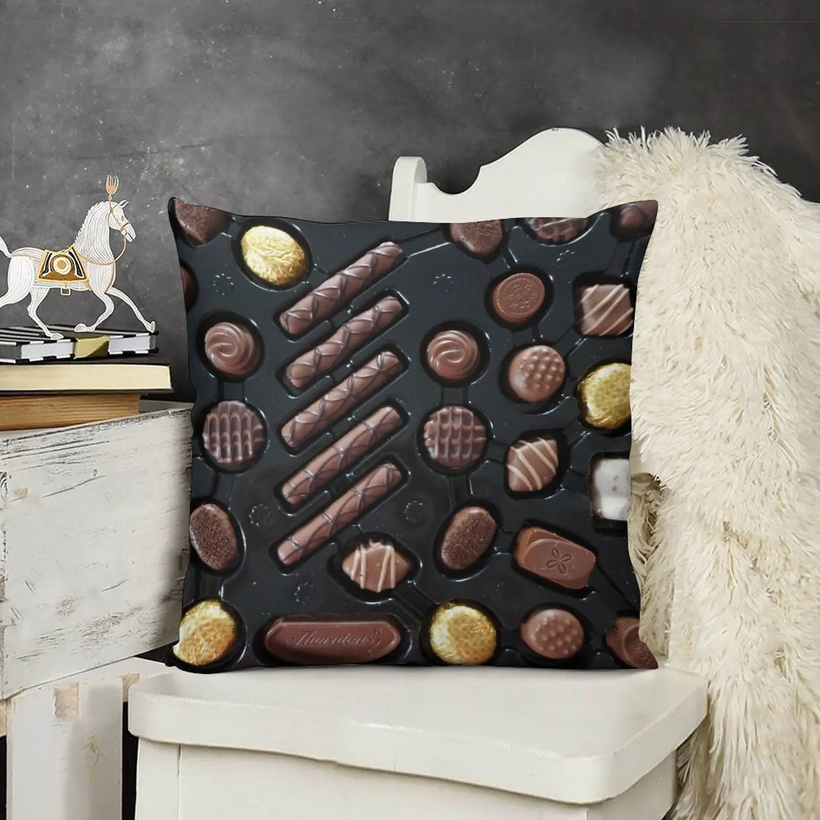 

Thorntons Chocolates Throw Pillow Decorative Cushion Cover Cushions Sofa Cushions pillow