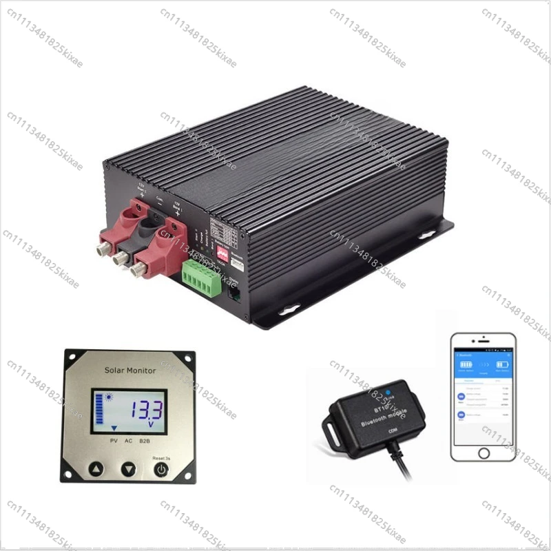 For RV Bed Car Driving Charger Dual Battery with Bluetooth Display Smart Charger