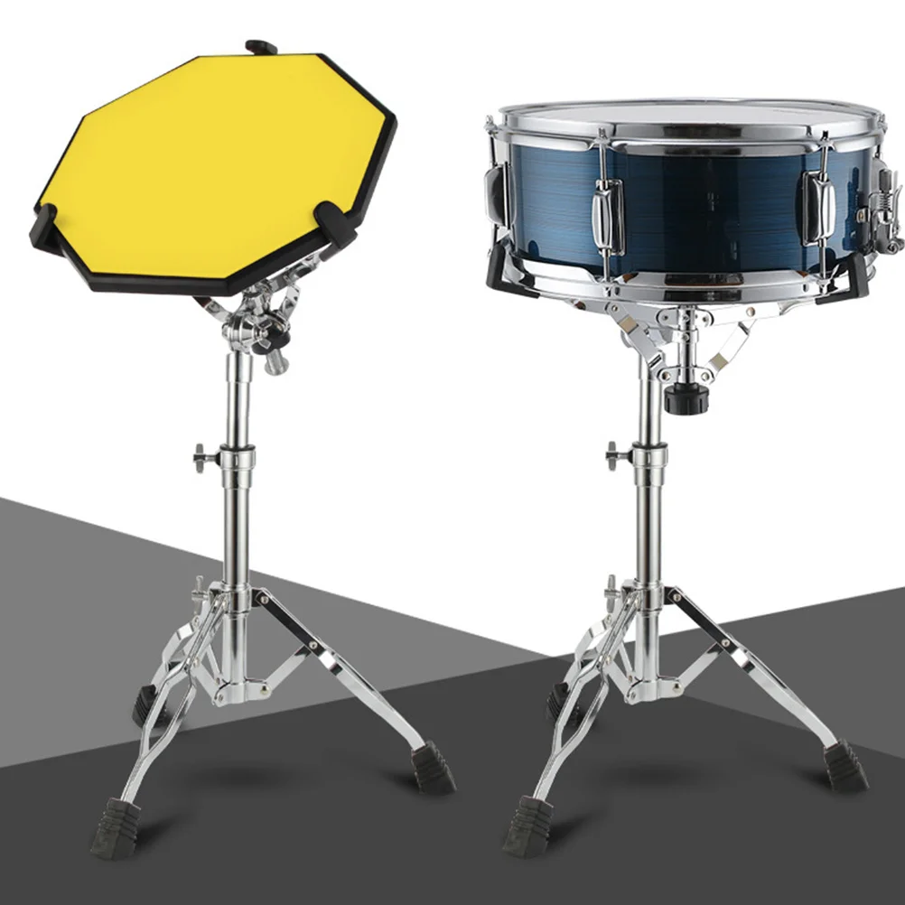 

Adjustable Snare Drum Stand Solid Construction Attractive Appearance Long Service Life Drum Storage Shelf Alloy Dumb Bracket